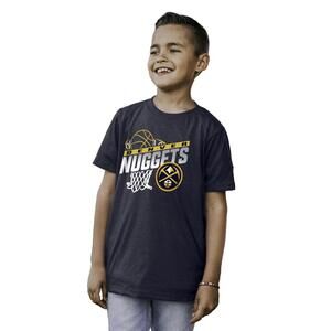 Blue 84 Nba Unisex Kids Nba Youth Tri Blend T Shirt Hoop Team Color (2)